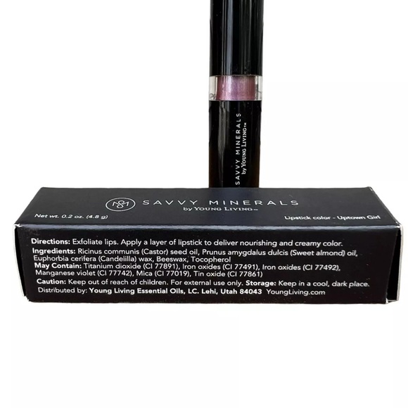COPY - New Savvy Minerals Lipstick Uptown Girl - Picture 4 of 5